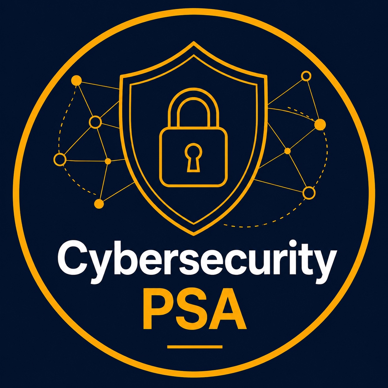 Cybersecurity PSA logo